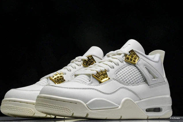 Rep MAX AQ9129-170 Jordan Retro Gold Metallic 4 0725